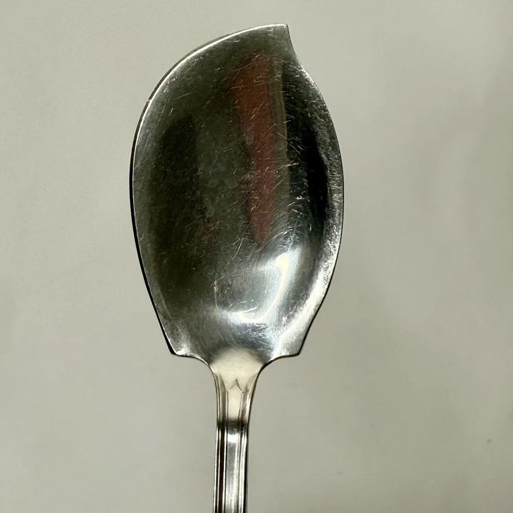 Vintage 1847 Rogers Bros Ancestral Silverplate JELLY SERVER 7” Rare 1‎ Spoon